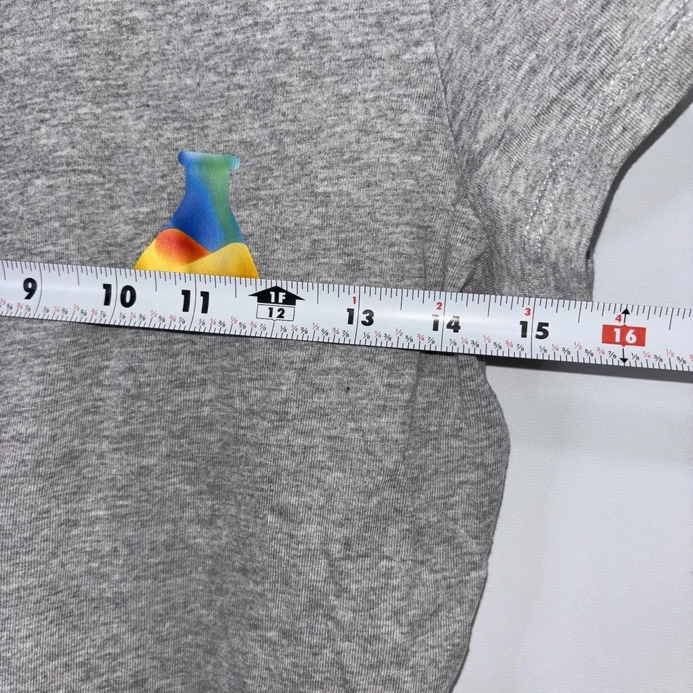 Marine Layer Gray Graphic Crewneck Short Sleeve Tee Size Small Soft